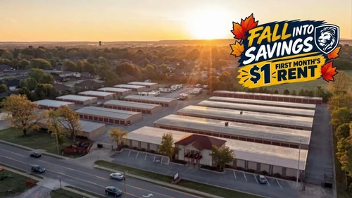 Storage Lion - Pea Ridge storage facility exterior view